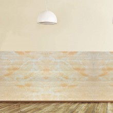 Tapet 3D Autoadeziv SIKS, Model Caramida in Relief, Pastel Orange, Design Modern, Rezistent la Apa, Usor de Curatat, Dimensiuni